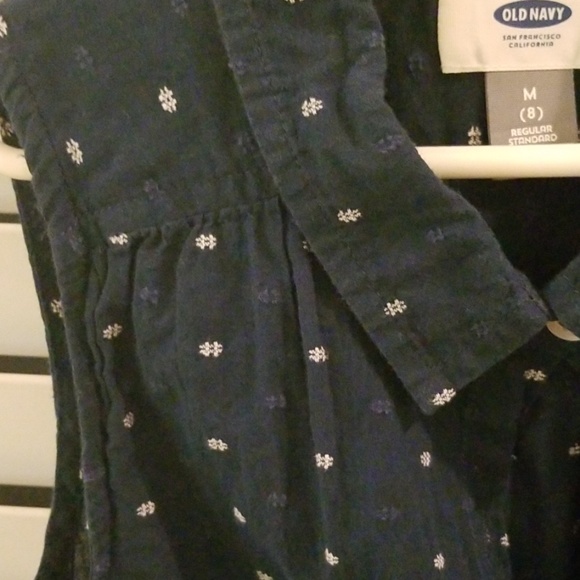 ⛔️SOLD⛔️Old navy dark blue white design - Picture 2 of 2